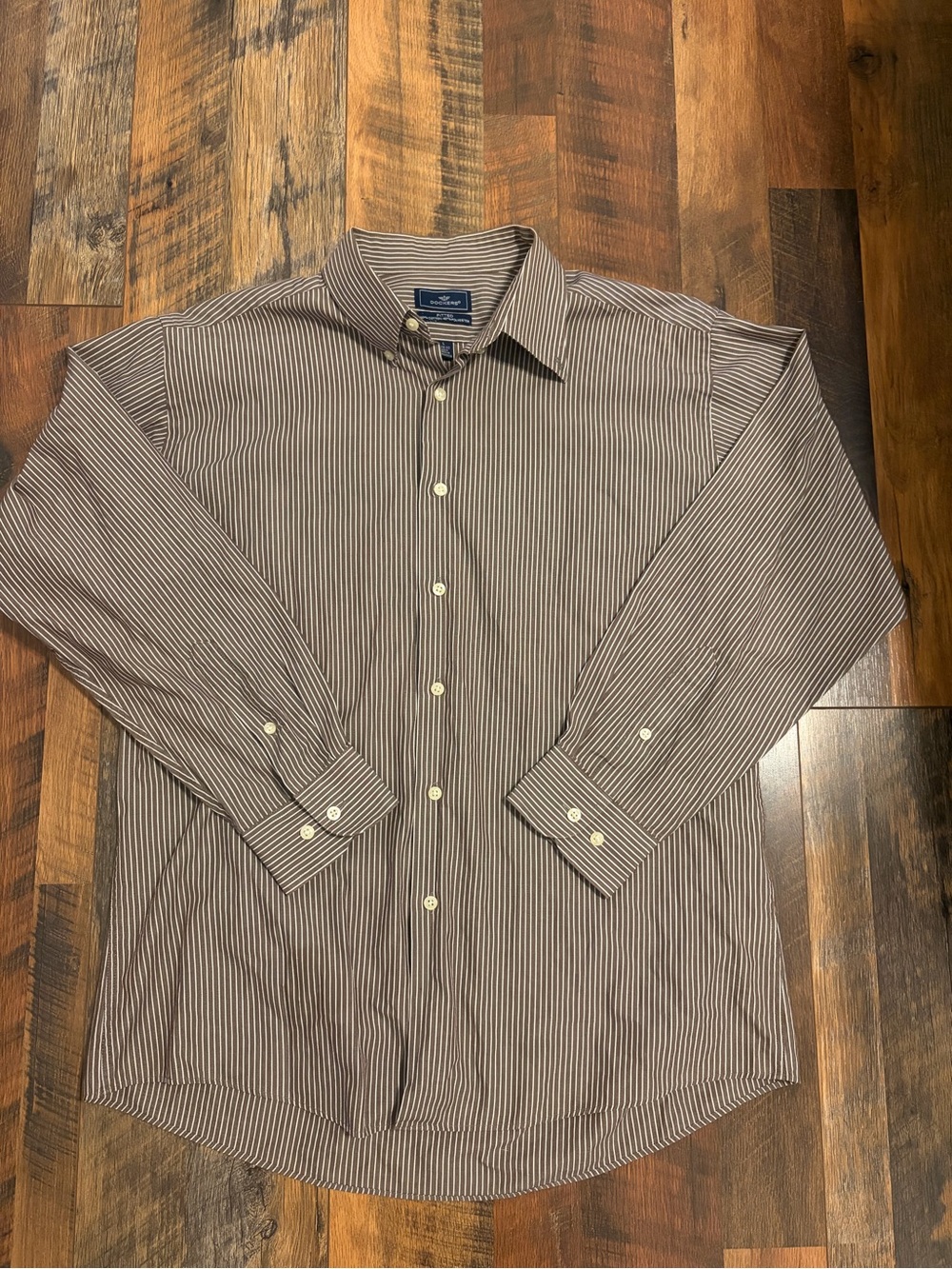Men’s Striped Button Down Shirt